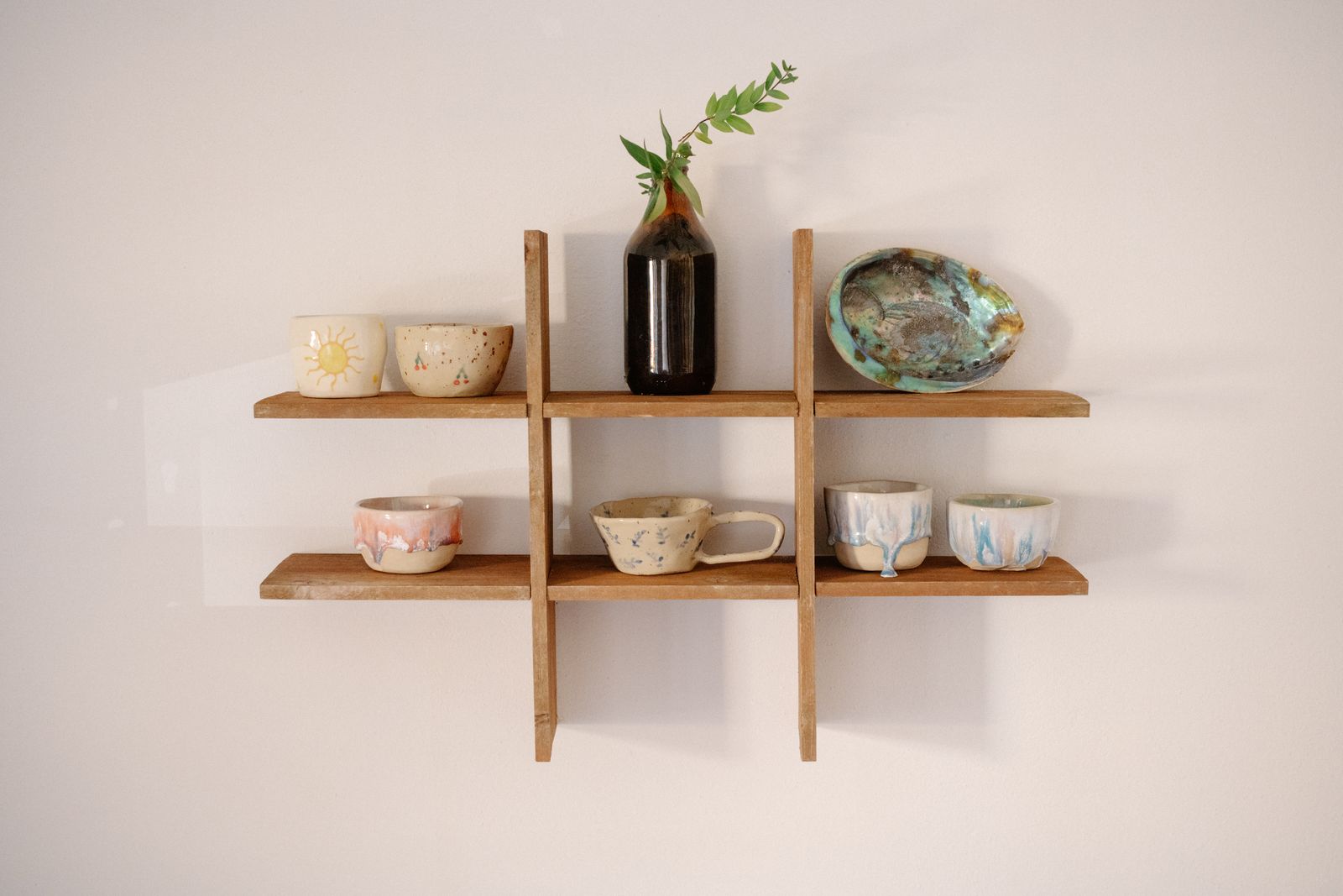 Fold & Field: table set for the closing frame