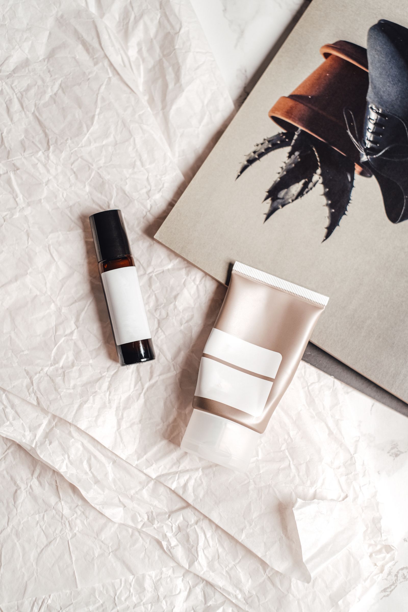 Lumen & Oat Skincare: seeding kit flat lay
